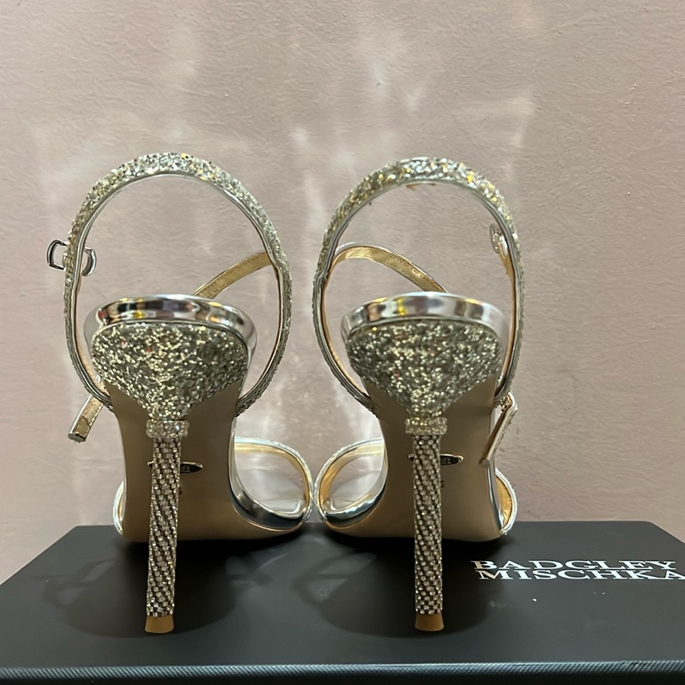 Silver heels